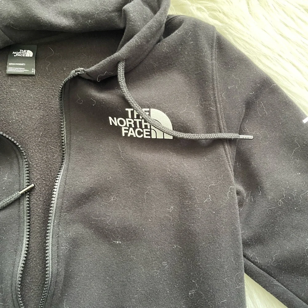The North Face Men’s Logo 80/20 Full Zip Hoodie In Black unisex size small